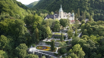 Terrace gardens in Lillafüred