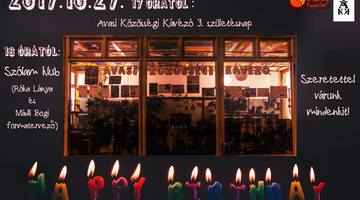 3st birthsday of communal café in Avas(EN)